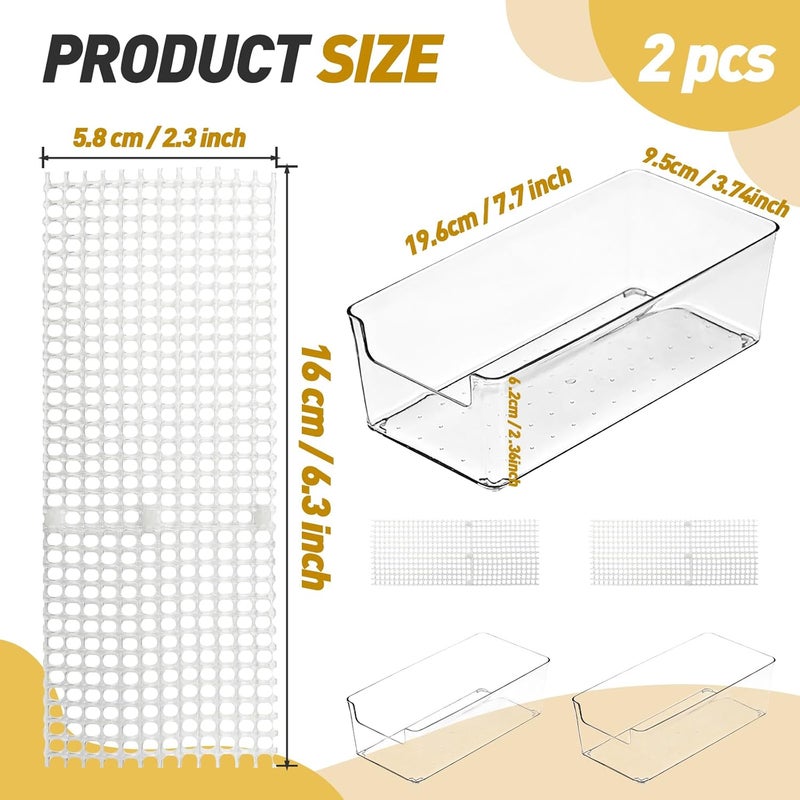 Iffitya 2 Packs Large Hermit Crab Water Tank - Ideal Hermit Crab Pool and Tank Combination - Hermit Crab Water Tank with Cuttable Climbing Ramp - Image 2